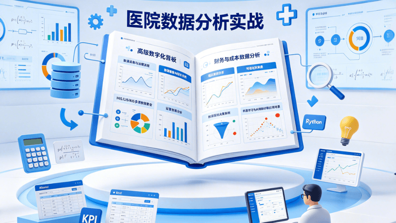 医院数据分析实战教学手册产品图