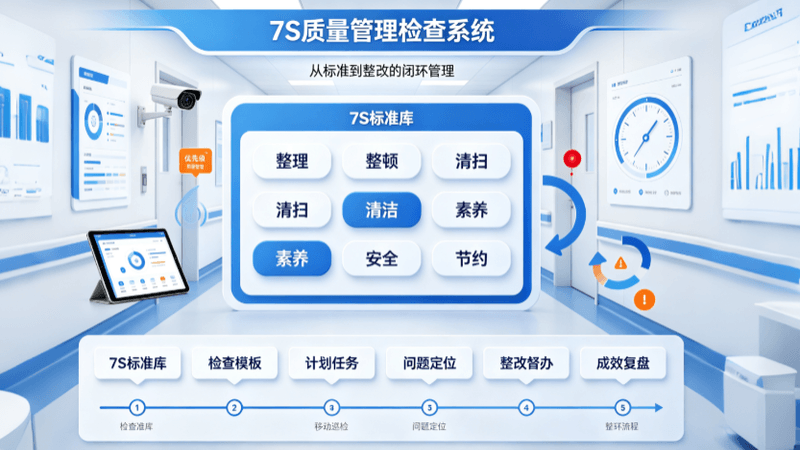 7S质量管理系统小程序图